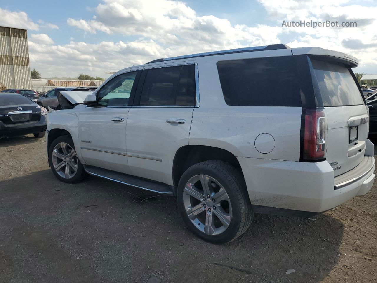 2017 Gmc Yukon Denali White vin: 1GKS2CKJ0HR215092