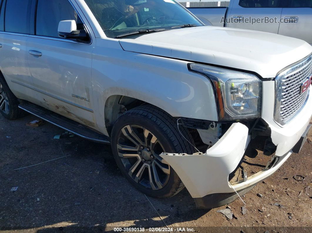 2017 Gmc Yukon Denali White vin: 1GKS2CKJ0HR293419