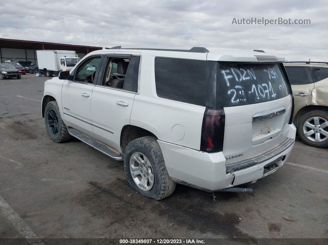 2017 Gmc Yukon Denali White vin: 1GKS2CKJ0HR310686