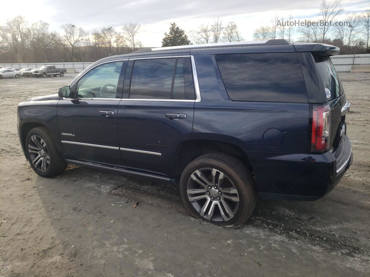 2017 Gmc Yukon Denali Синий vin: 1GKS2CKJ1HR253253