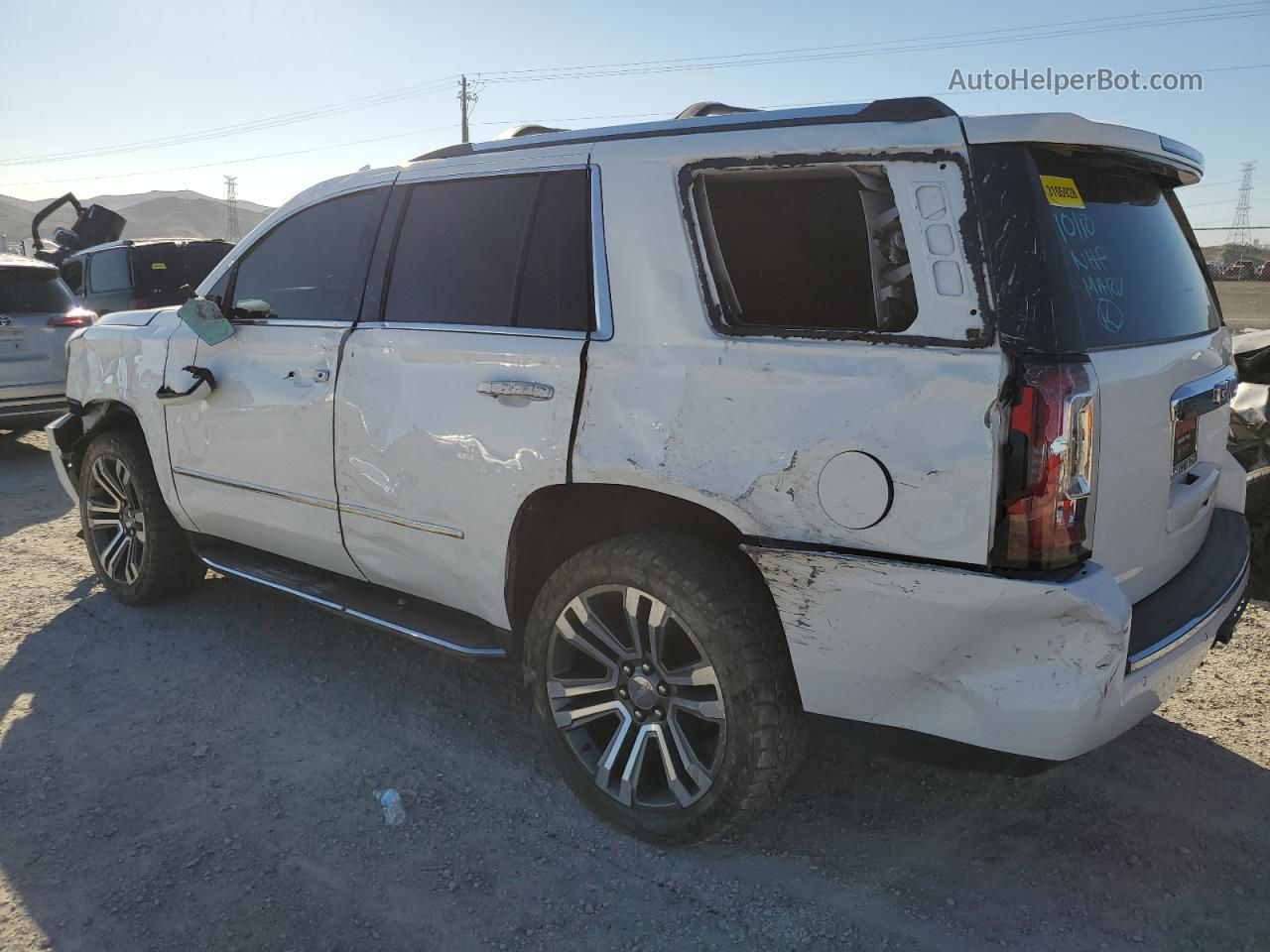 2017 Gmc Yukon Denali White vin: 1GKS2CKJ1HR279612