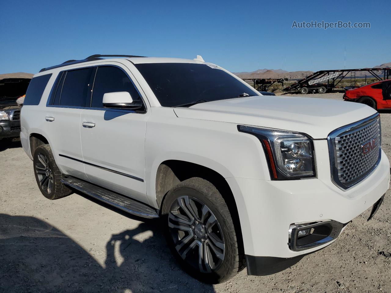 2017 Gmc Yukon Denali White vin: 1GKS2CKJ1HR279612