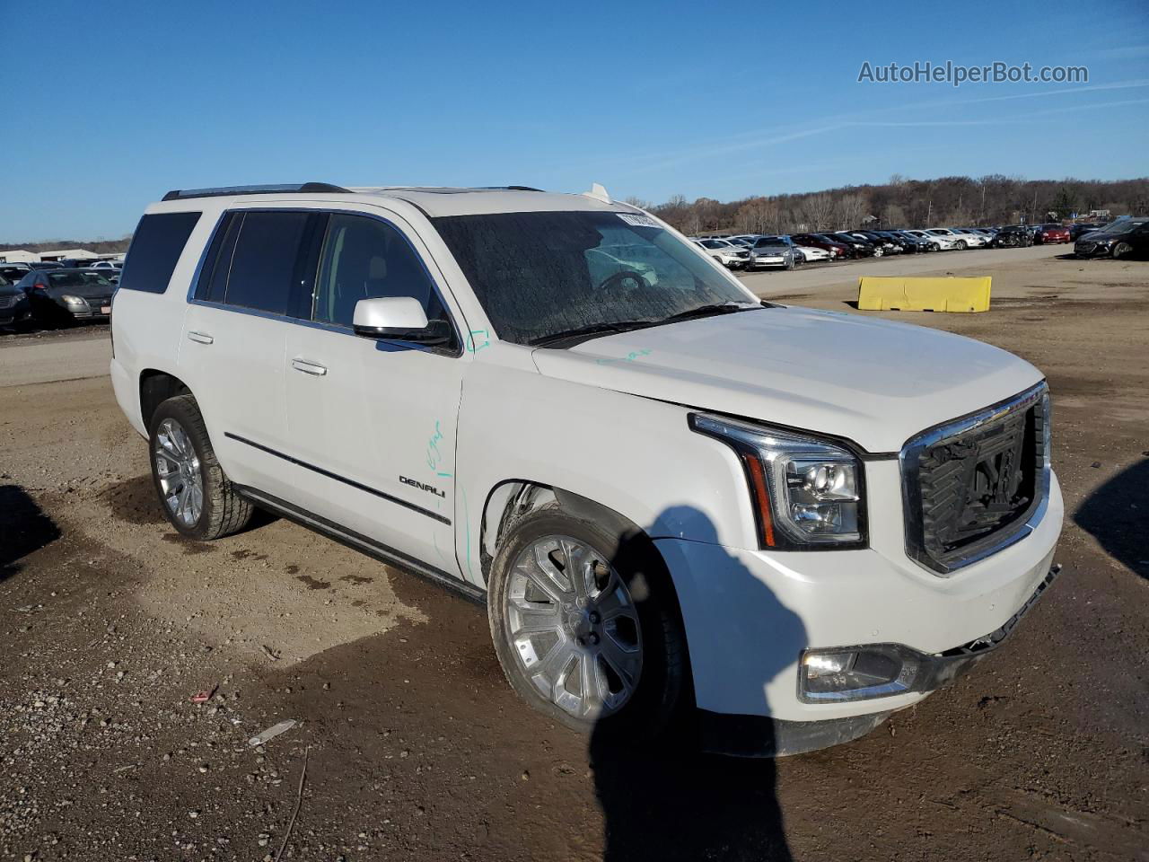 2017 Gmc Yukon Denali White vin: 1GKS2CKJ1HR363719