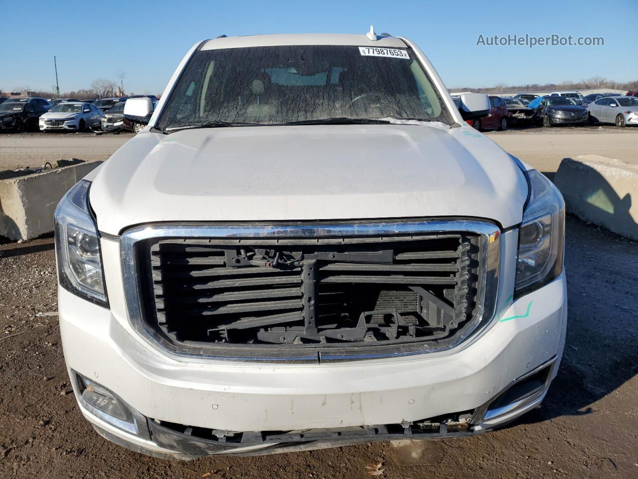 2017 Gmc Yukon Denali White vin: 1GKS2CKJ1HR363719