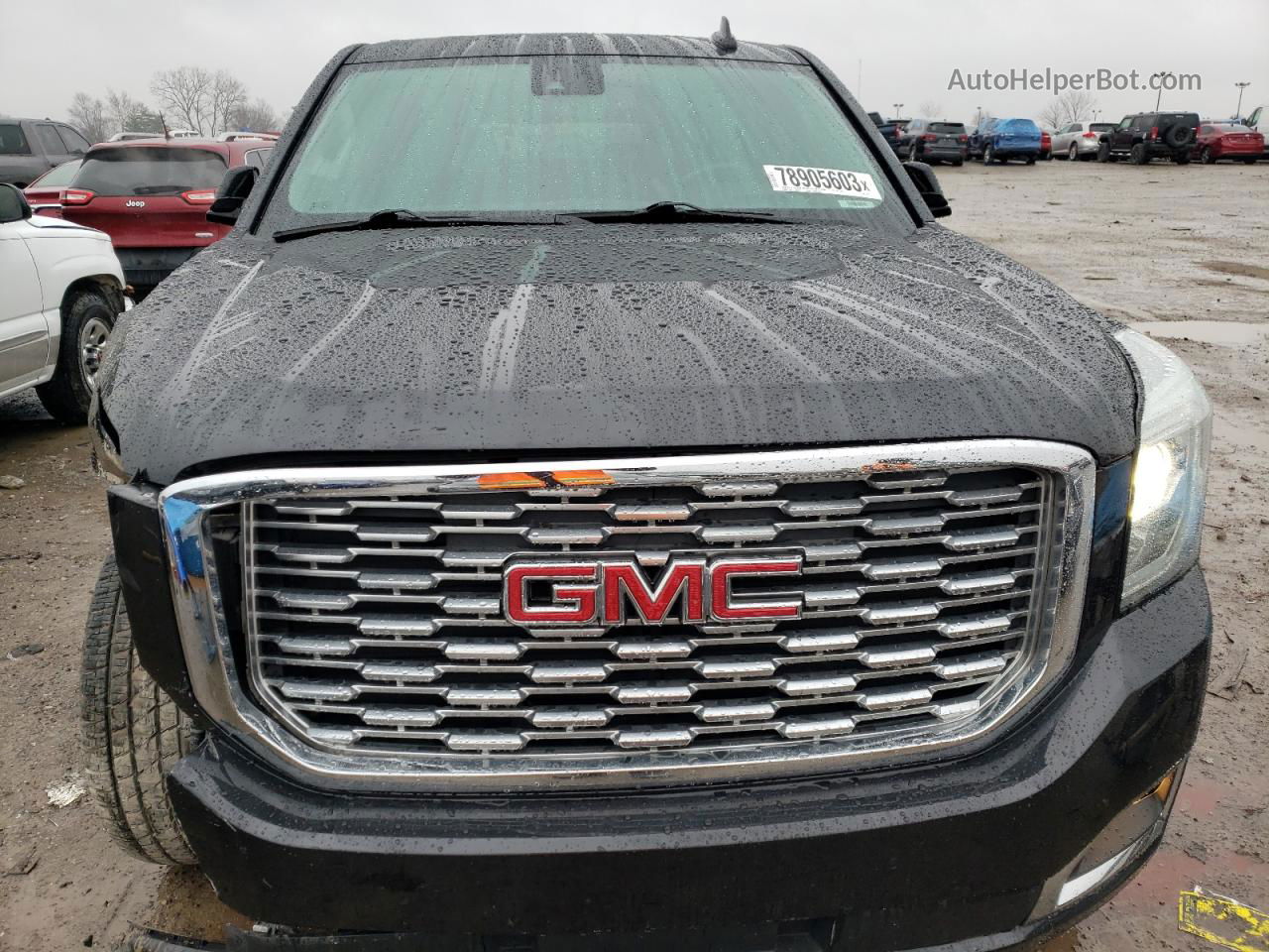 2020 Gmc Yukon Denali Black vin: 1GKS2CKJ1LR232122