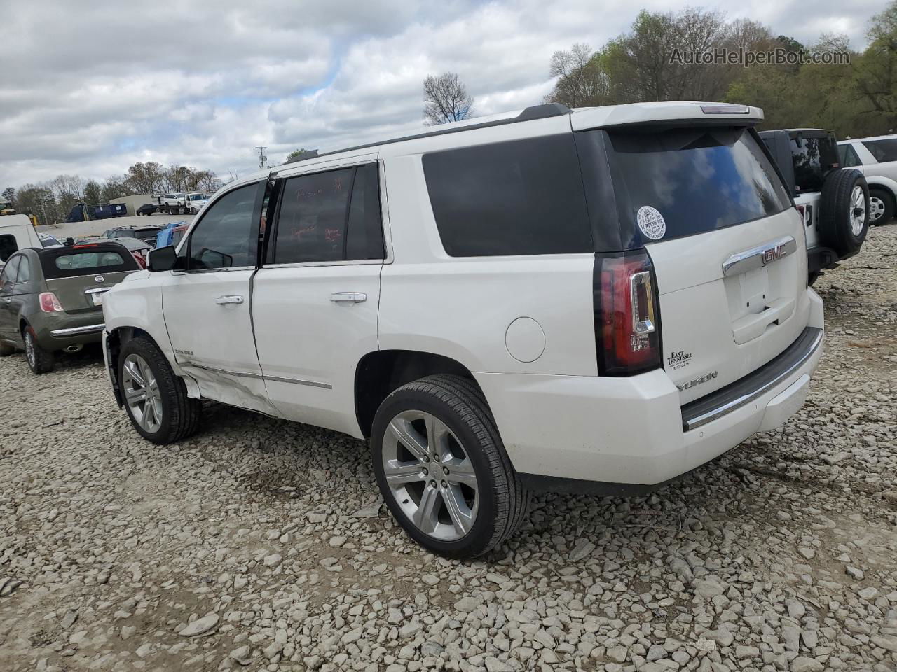 2020 Gmc Yukon Denali White vin: 1GKS2CKJ1LR282731