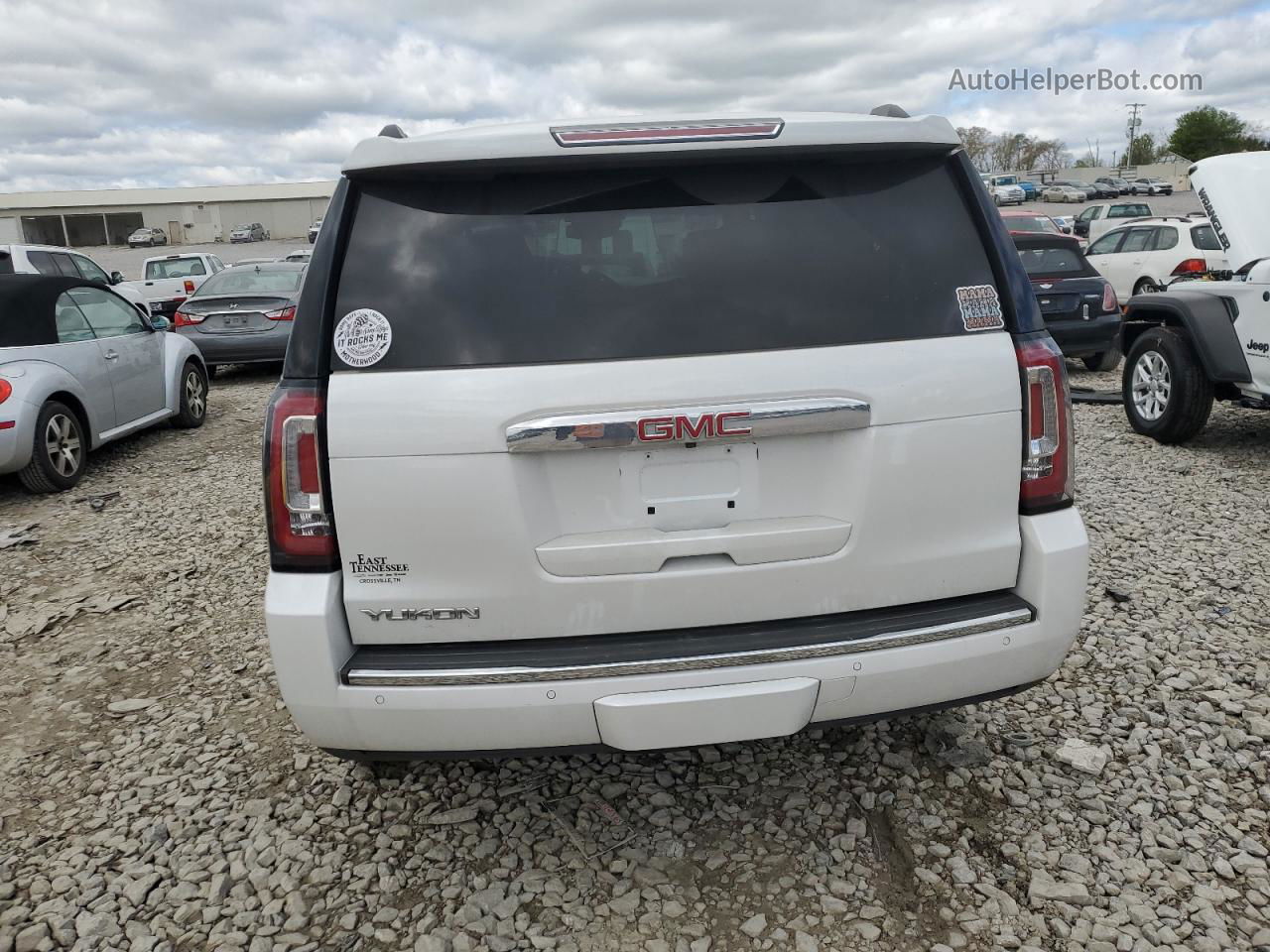 2020 Gmc Yukon Denali White vin: 1GKS2CKJ1LR282731