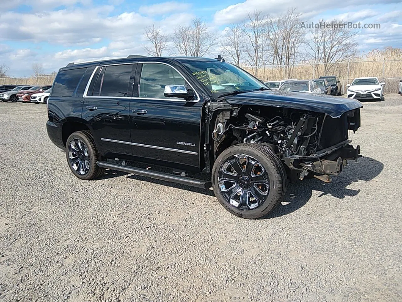 2020 Gmc Yukon Denali Black vin: 1GKS2CKJ2LR166258