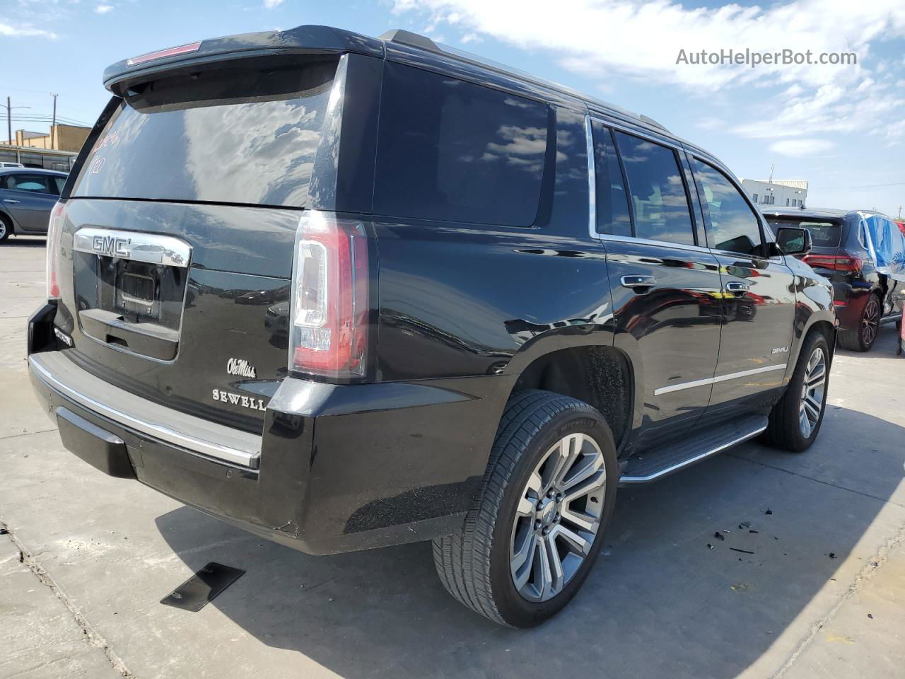 2017 Gmc Yukon Denali Черный vin: 1GKS2CKJ3HR260561