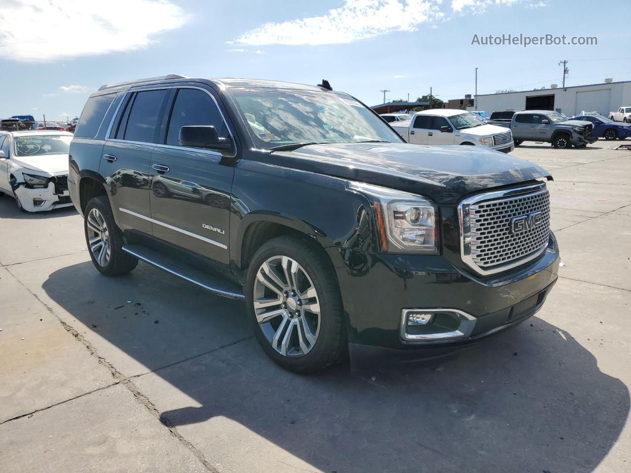 2017 Gmc Yukon Denali Черный vin: 1GKS2CKJ3HR260561