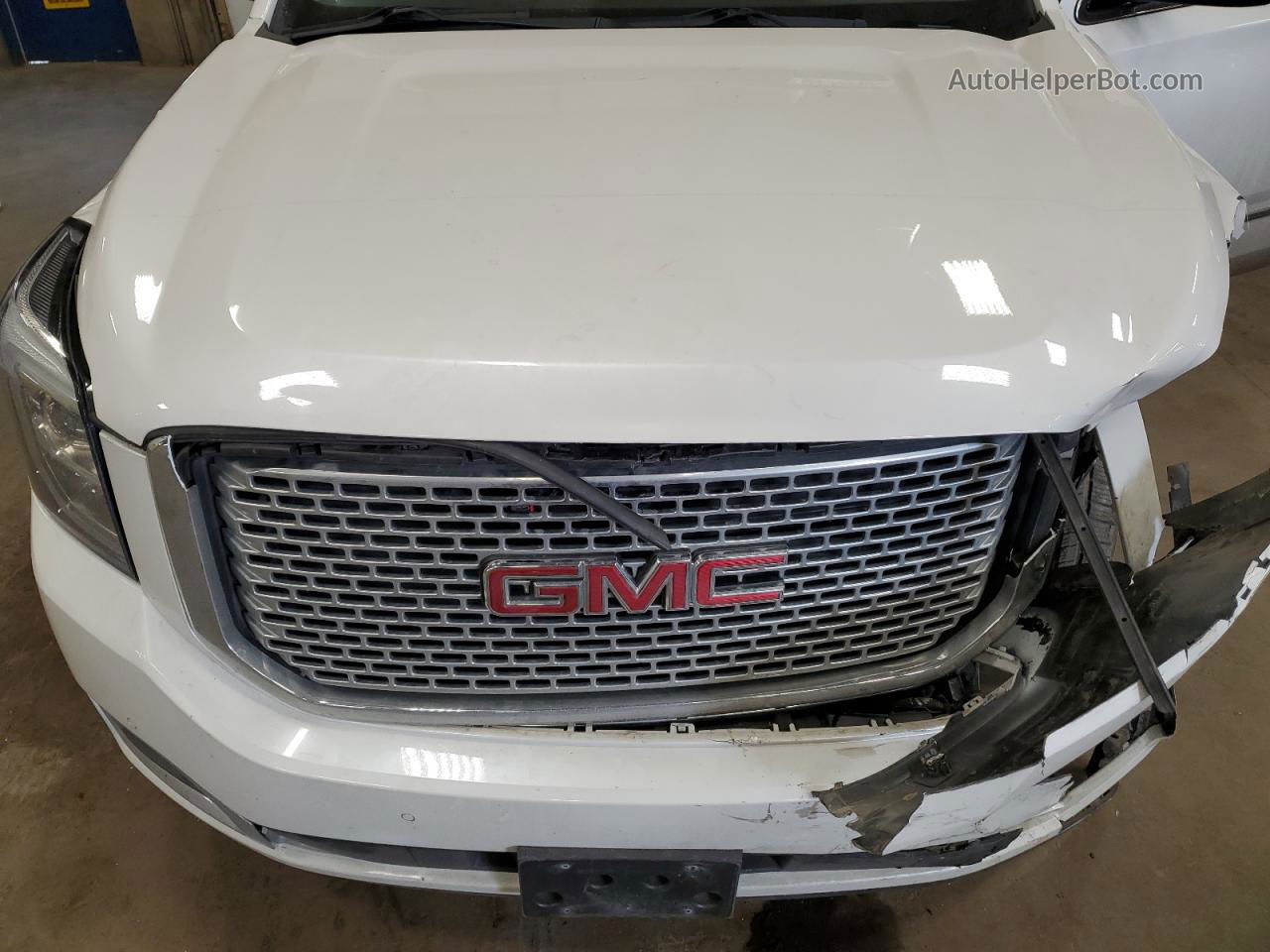 2017 Gmc Yukon Denali White vin: 1GKS2CKJ3HR261466