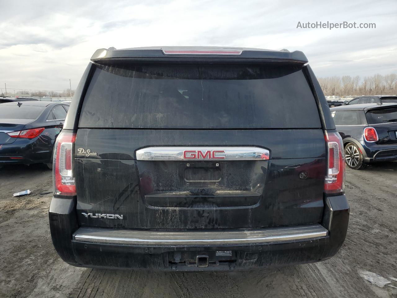 2017 Gmc Yukon Denali Черный vin: 1GKS2CKJ3HR334450