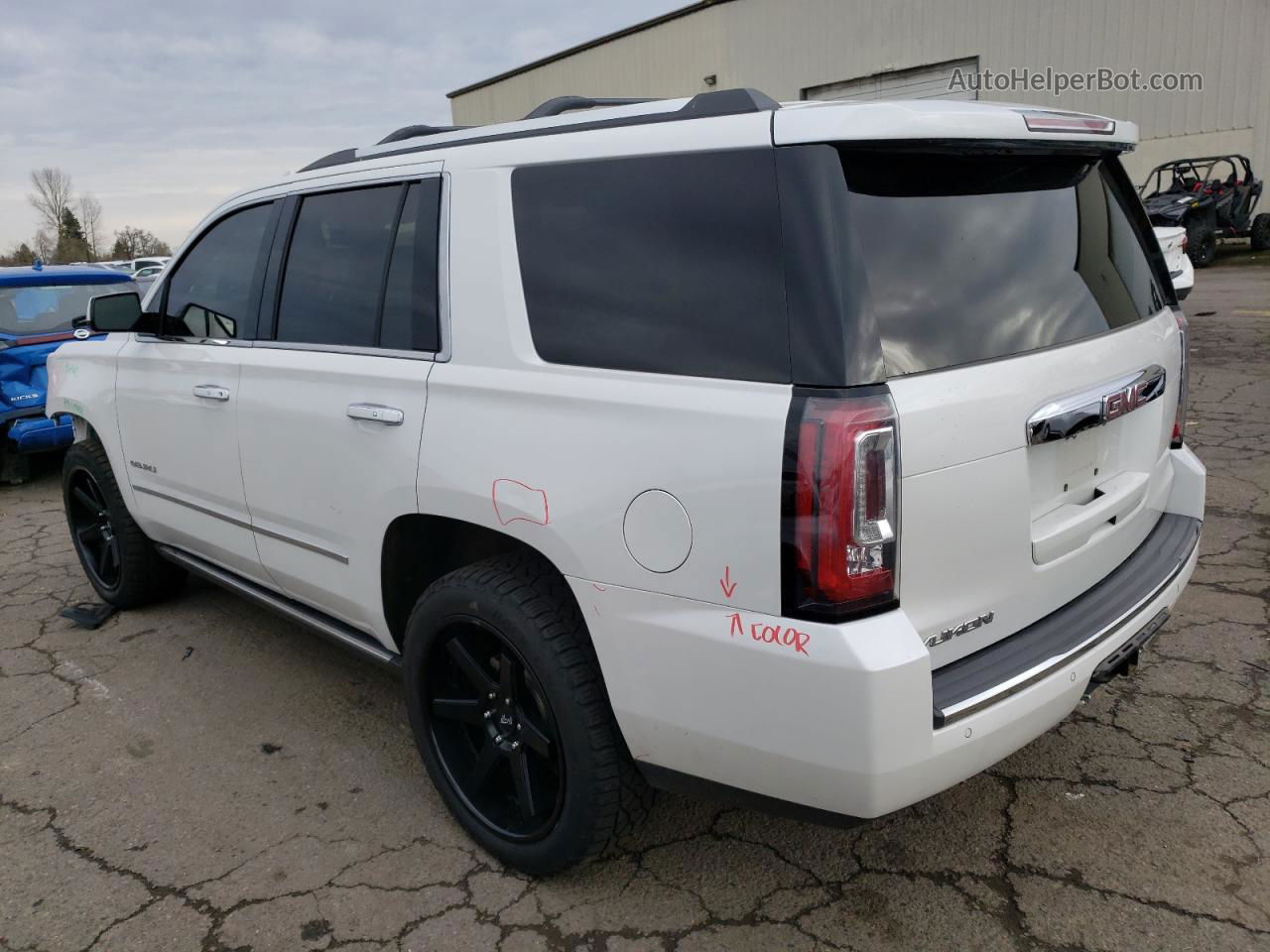 2017 Gmc Yukon Denali Белый vin: 1GKS2CKJ4HR373774