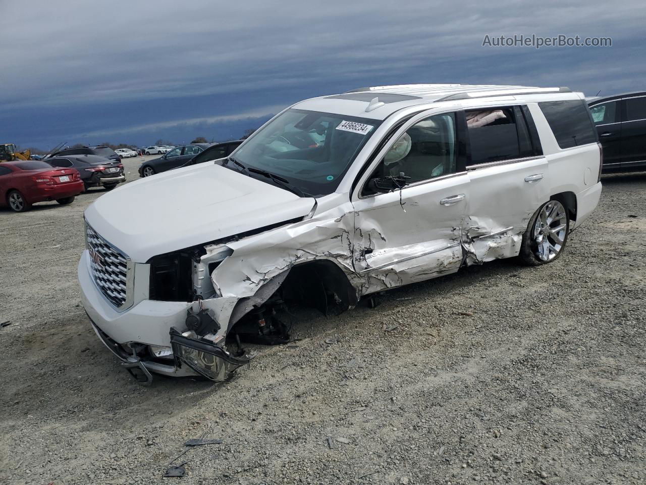 2020 Gmc Yukon Denali White vin: 1GKS2CKJ4LR292153