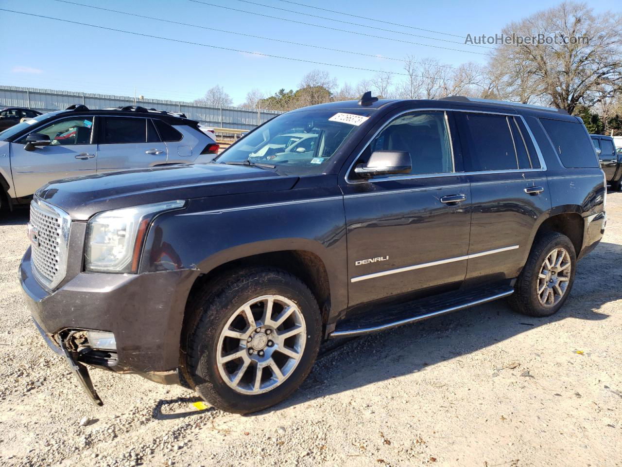 2017 Gmc Yukon Denali Gray vin: 1GKS2CKJ5HR180288