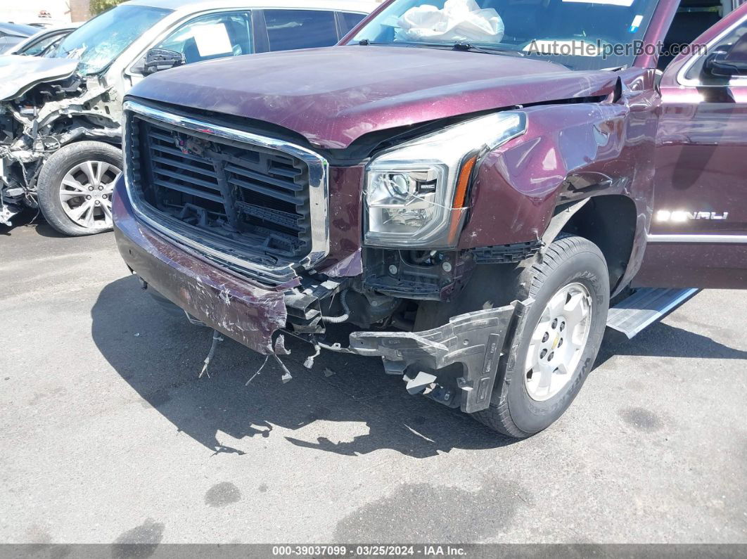 2017 Gmc Yukon Denali Burgundy vin: 1GKS2CKJ5HR326057