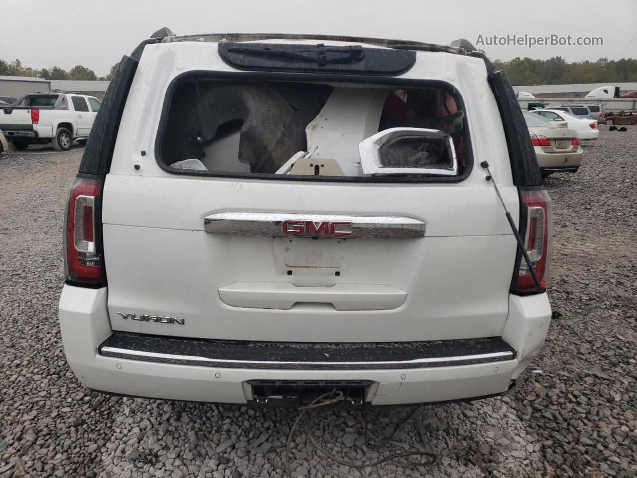 2020 Gmc Yukon Denali White vin: 1GKS2CKJ5LR190943