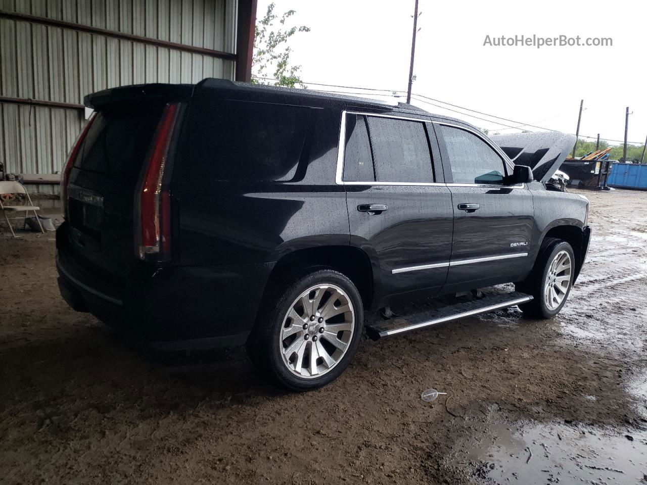 2017 Gmc Yukon Denali Black vin: 1GKS2CKJ6HR119967