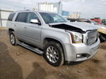 2017 Gmc Yukon Denali Silver vin: 1GKS2CKJ7HR208172