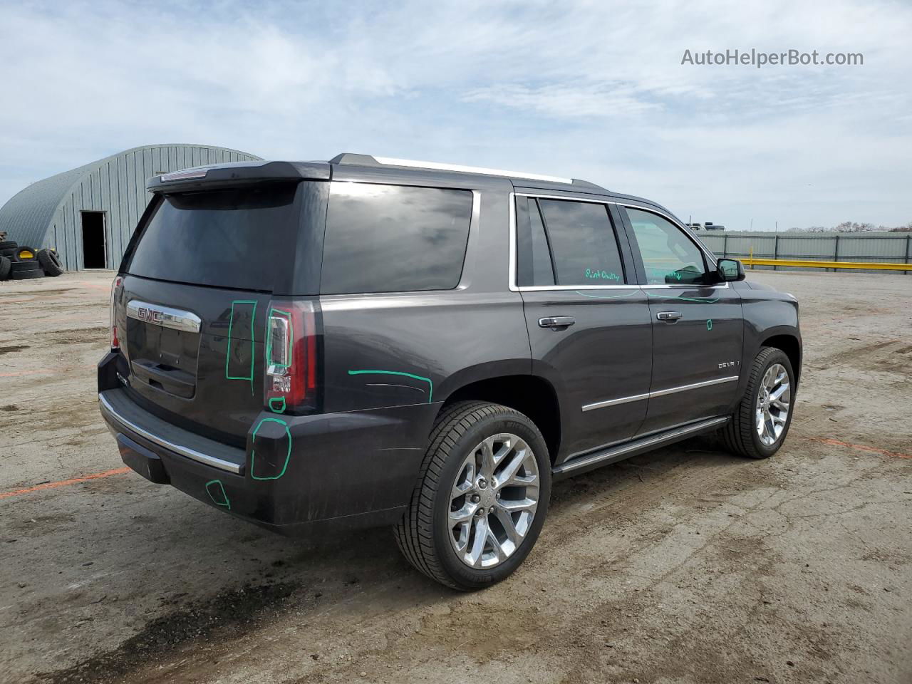 2017 Gmc Yukon Denali Black vin: 1GKS2CKJ7HR387166