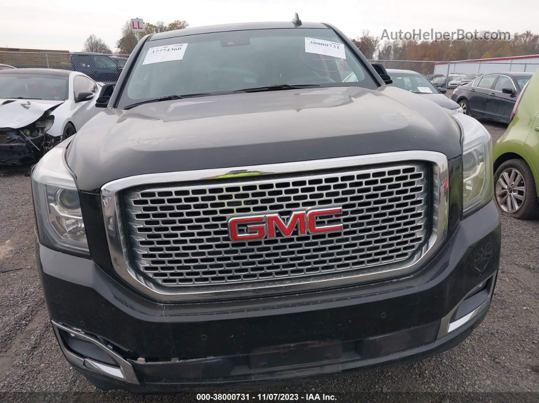 2017 Gmc Yukon Denali Black vin: 1GKS2CKJ8HR131960