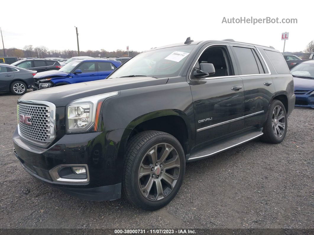 2017 Gmc Yukon Denali Black vin: 1GKS2CKJ8HR131960