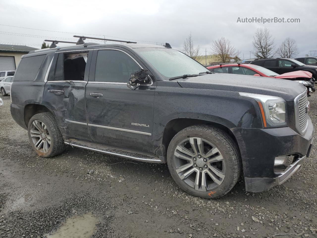 2017 Gmc Yukon Denali Black vin: 1GKS2CKJ8HR156843