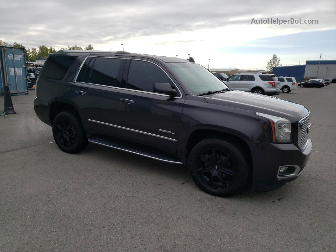 2017 Gmc Yukon Denali Серый vin: 1GKS2CKJ8HR189518