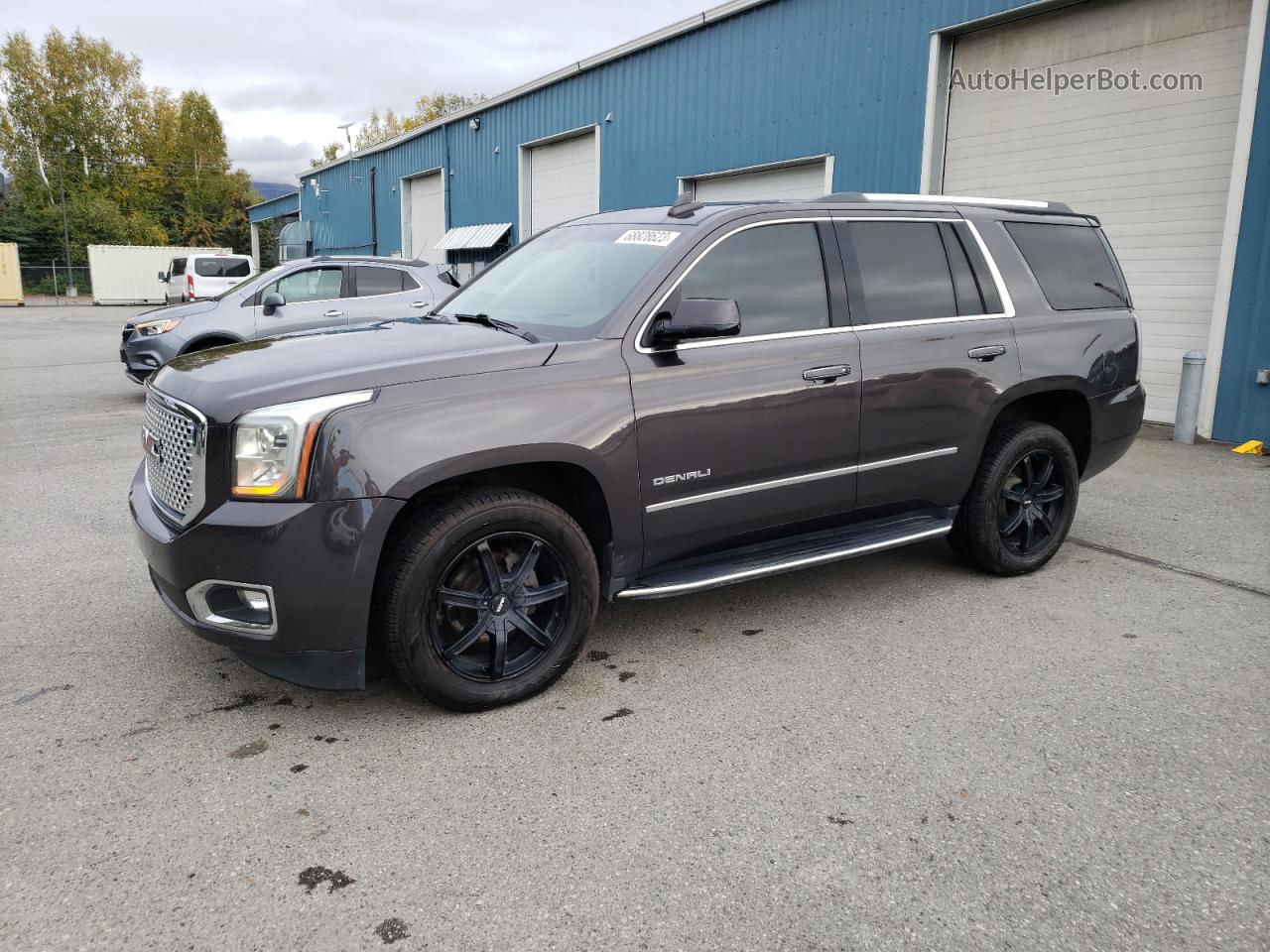 2017 Gmc Yukon Denali Серый vin: 1GKS2CKJ8HR189518