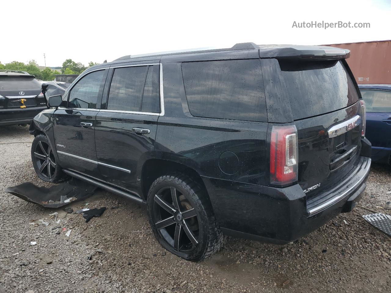 2017 Gmc Yukon Denali Black vin: 1GKS2CKJXHR120278