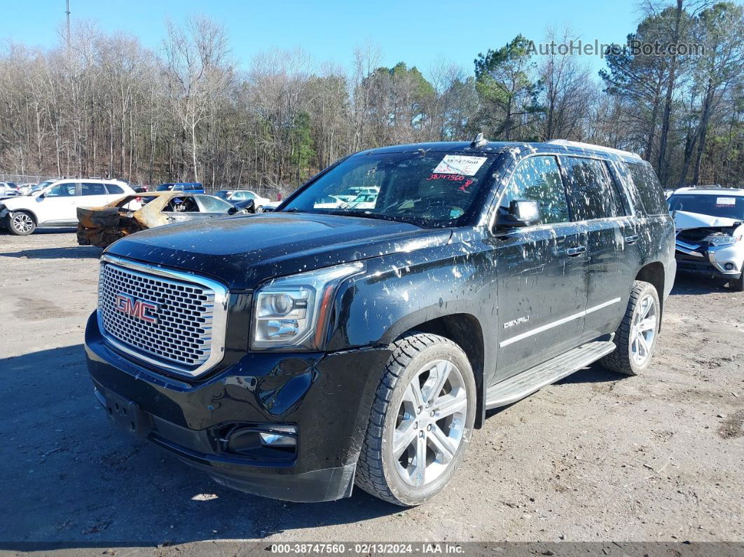 2017 Gmc Yukon Denali Black vin: 1GKS2CKJXHR137761