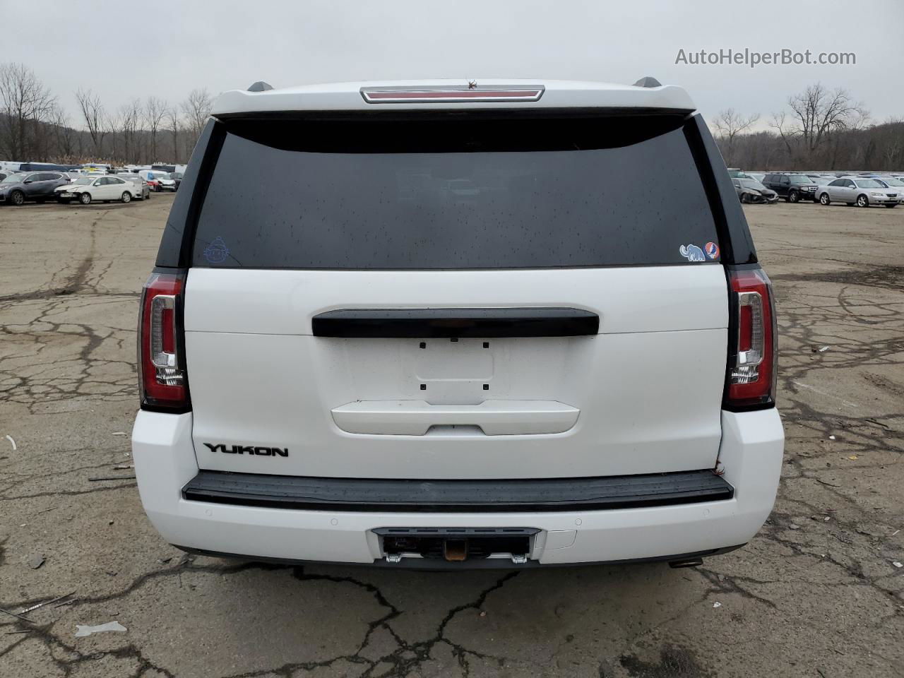 2017 Gmc Yukon Denali White vin: 1GKS2CKJXHR258807