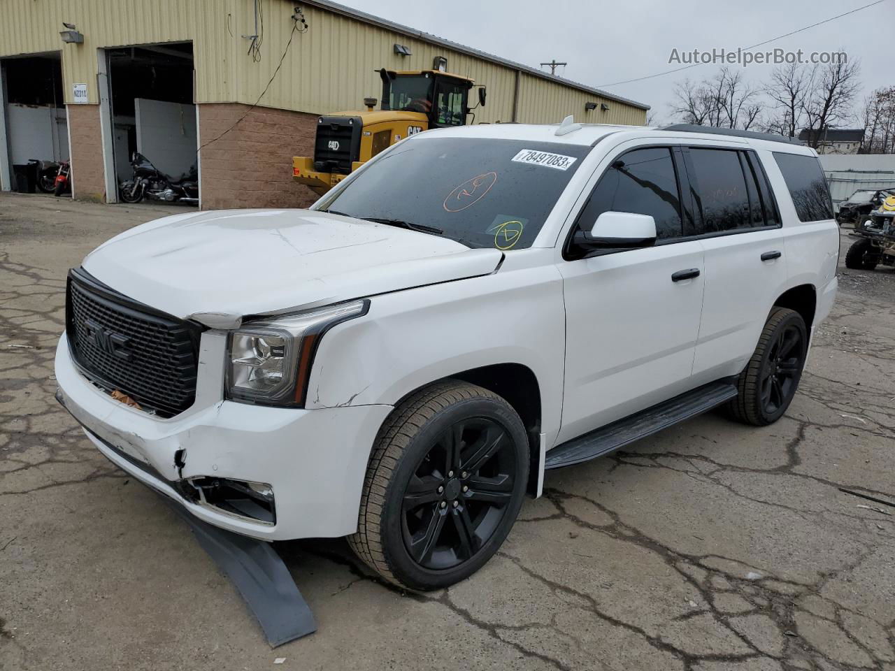 2017 Gmc Yukon Denali White vin: 1GKS2CKJXHR258807