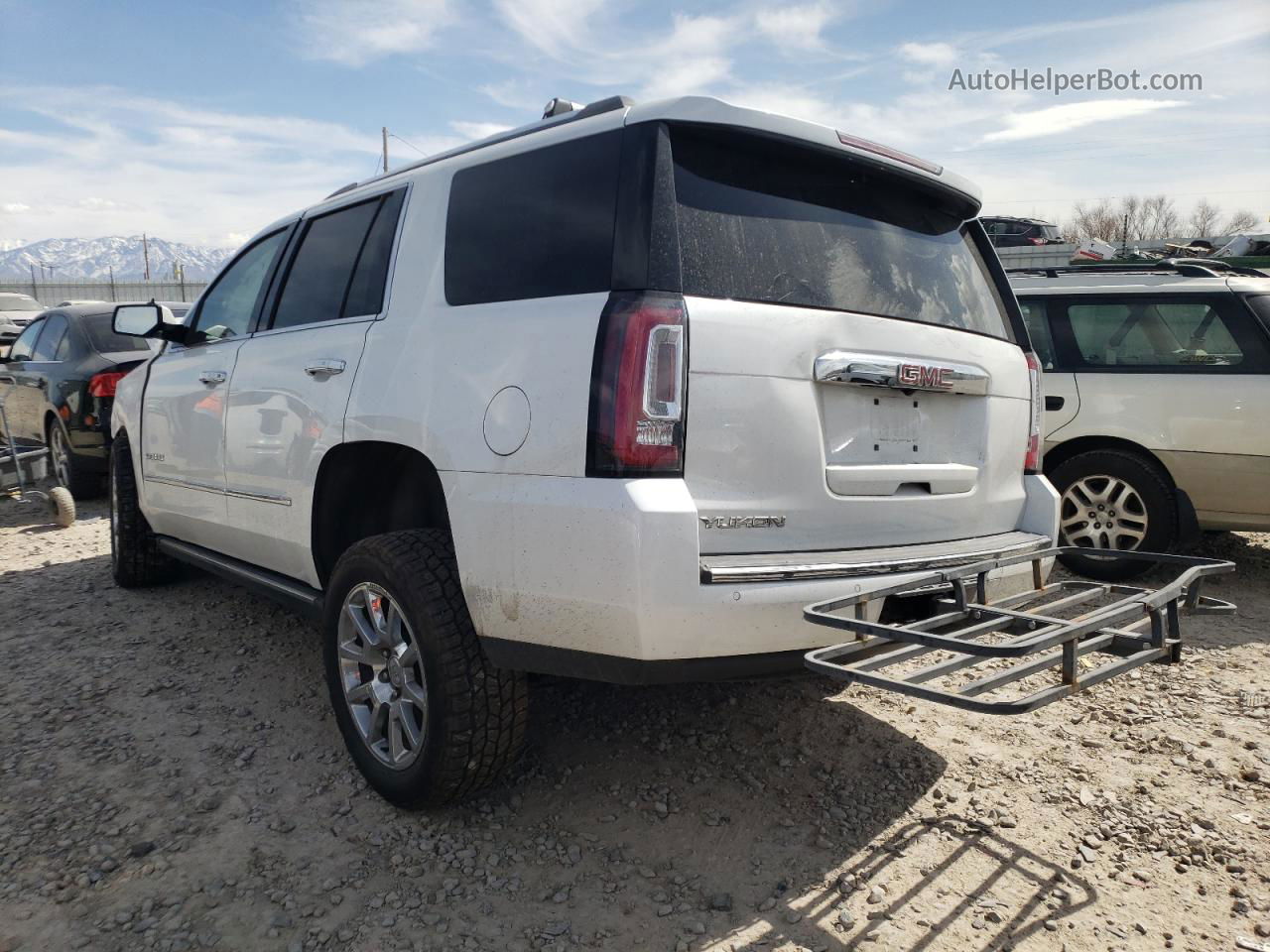 2017 Gmc Yukon Denali White vin: 1GKS2CKJXHR267071