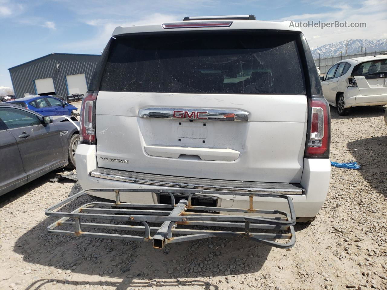 2017 Gmc Yukon Denali White vin: 1GKS2CKJXHR267071