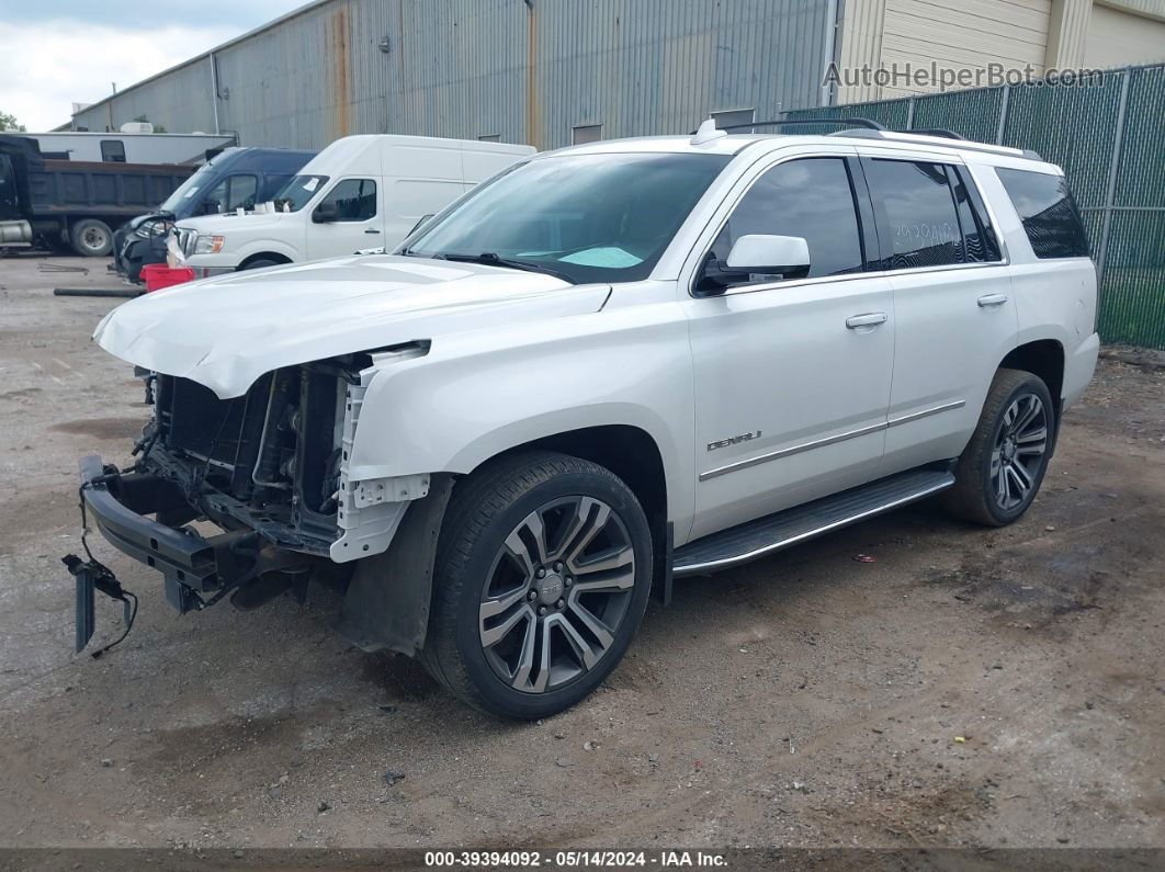 2017 Gmc Yukon Denali White vin: 1GKS2CKJXHR393947