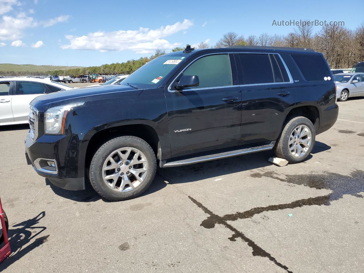 2020 Gmc Yukon Slt Black vin: 1GKS2DKC5LR289365