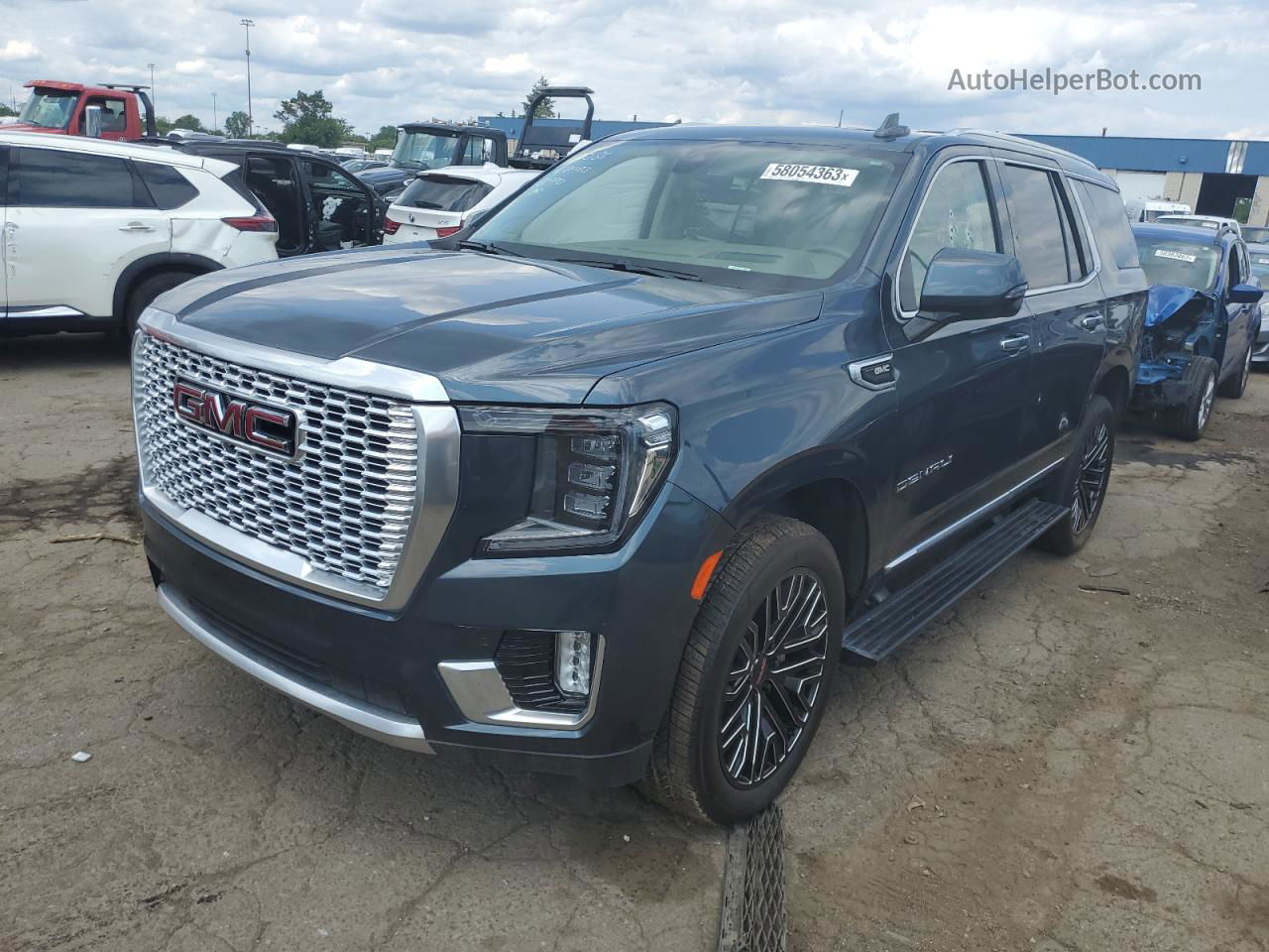 2021 Gmc Yukon Denali Blue vin: 1GKS2DKL0MR180586