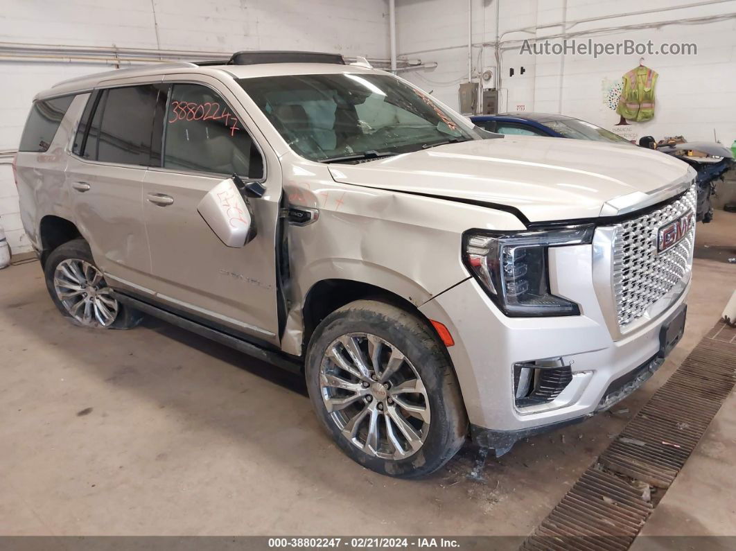 2021 Gmc Yukon 4wd Denali Beige vin: 1GKS2DKL0MR278694