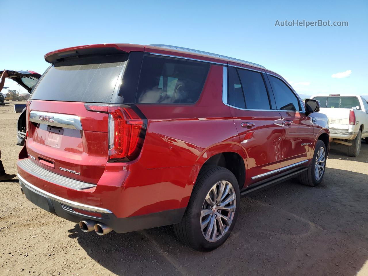 2021 Gmc Yukon Denali Red vin: 1GKS2DKL1MR132157