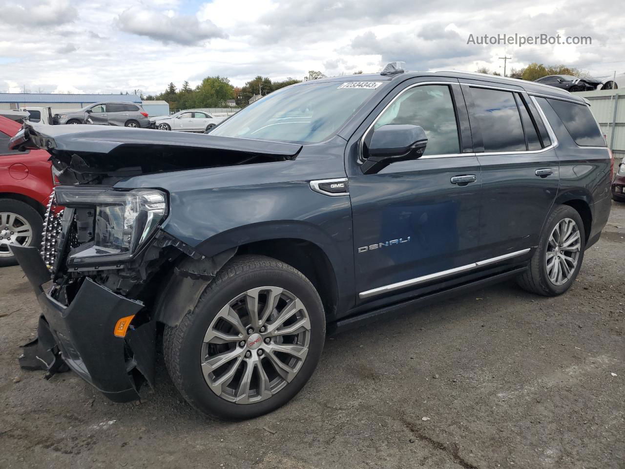 2021 Gmc Yukon Denali Черный vin: 1GKS2DKL1MR177227