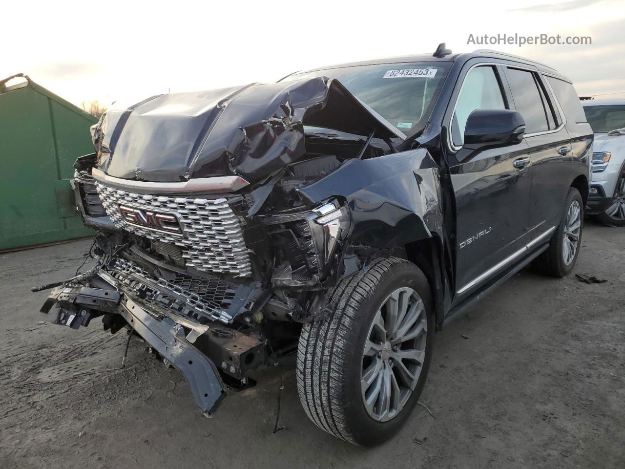 2021 Gmc Yukon Denali Синий vin: 1GKS2DKL1MR231383