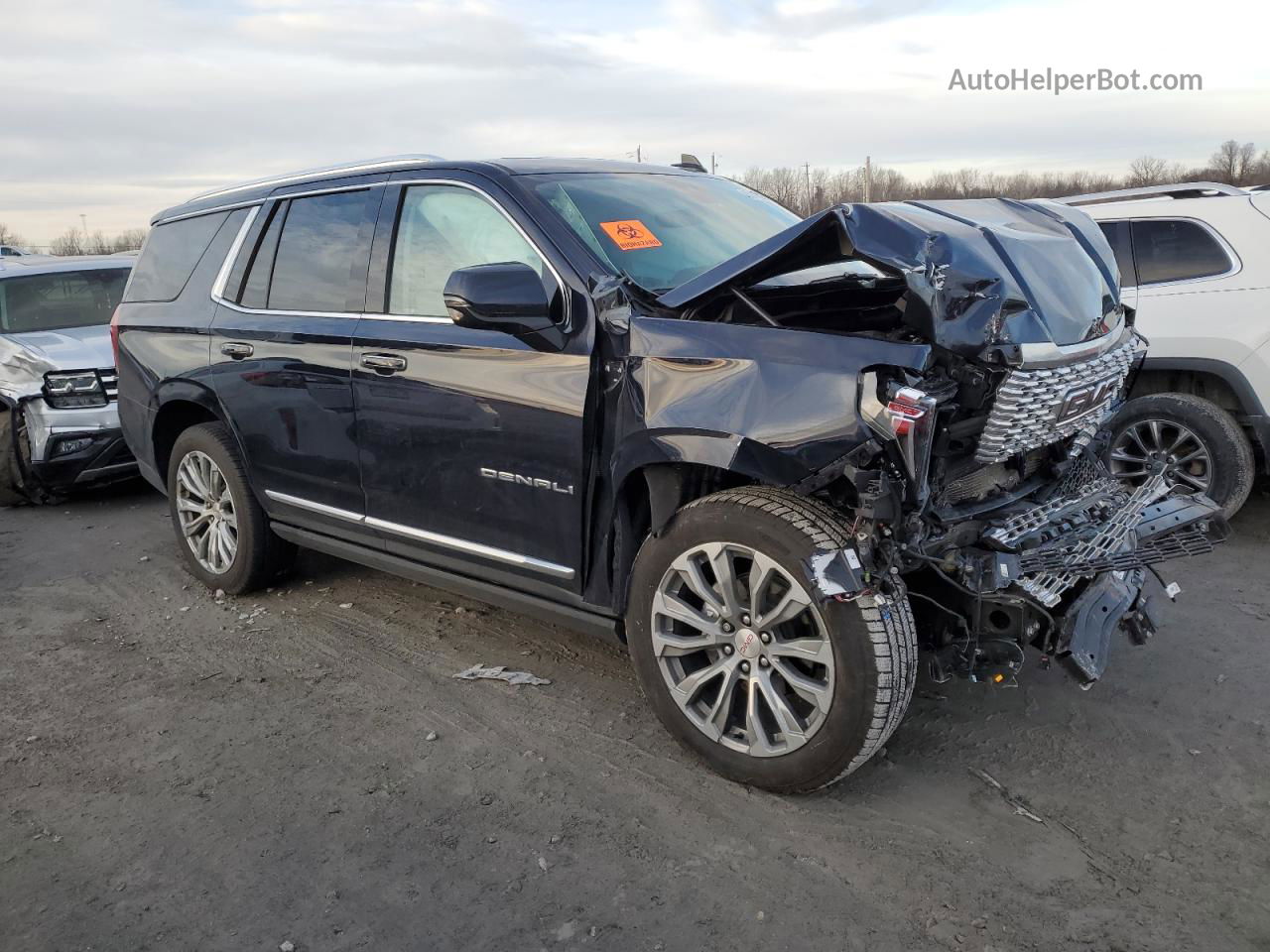 2021 Gmc Yukon Denali Синий vin: 1GKS2DKL1MR231383