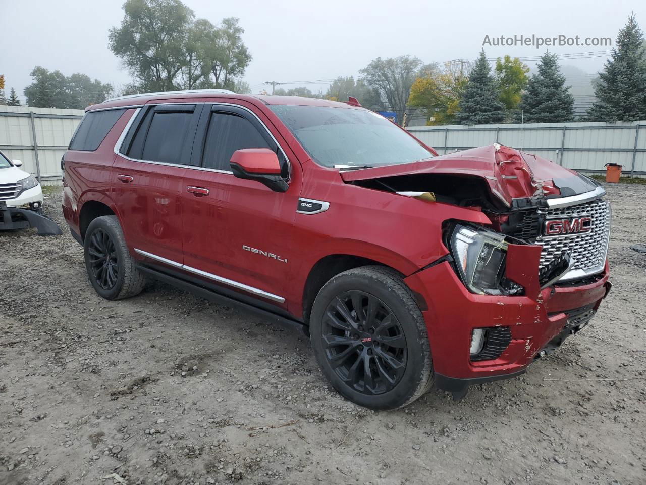 2021 Gmc Yukon Denali Red vin: 1GKS2DKL2MR220876