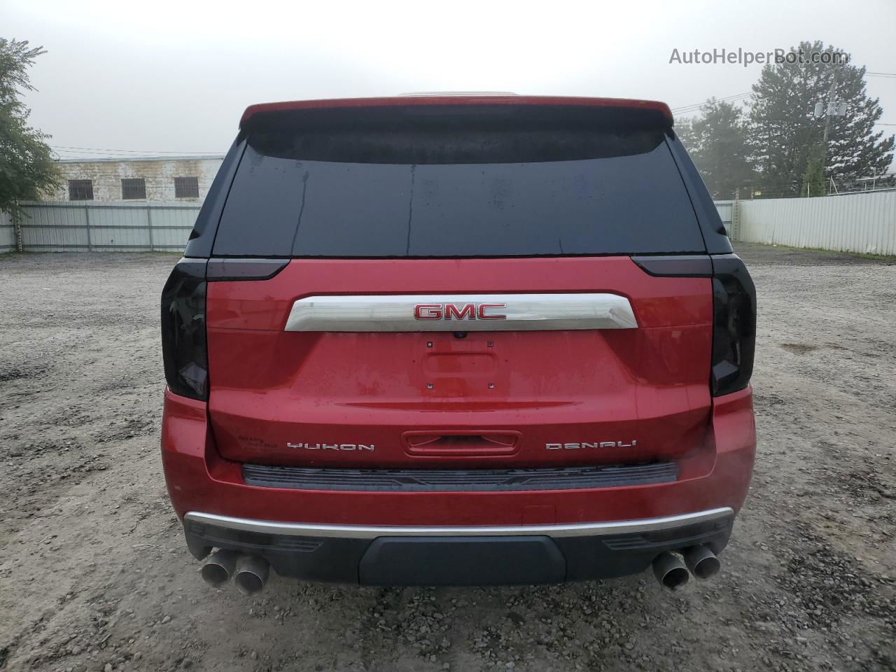 2021 Gmc Yukon Denali Red vin: 1GKS2DKL2MR220876