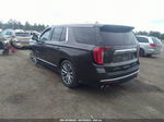 2021 Gmc Yukon Denali Brown vin: 1GKS2DKL2MR257586