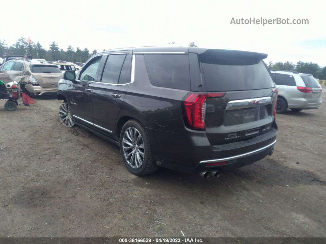 2021 Gmc Yukon Denali Brown vin: 1GKS2DKL2MR257586