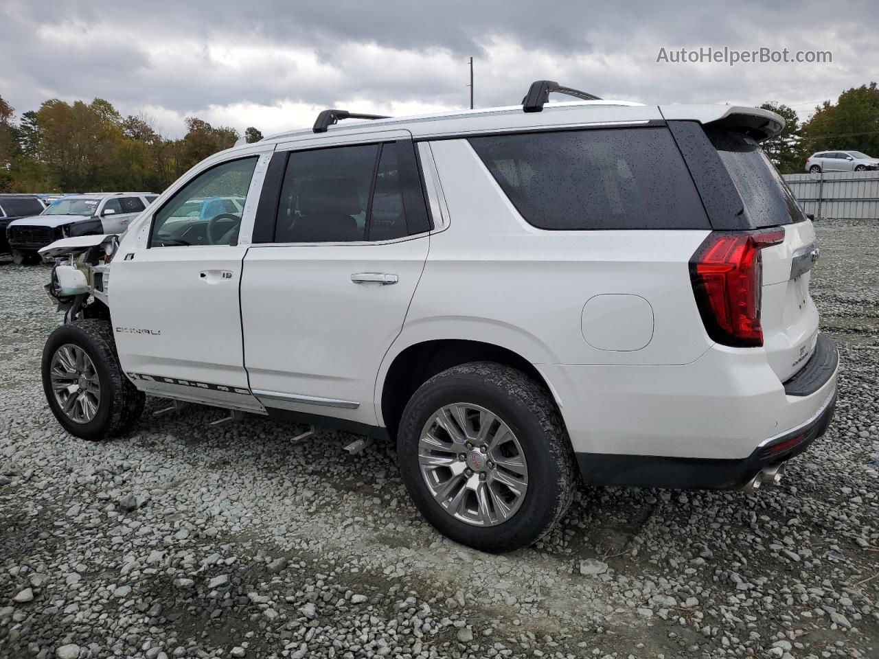 2021 Gmc Yukon Denali White vin: 1GKS2DKL2MR407440