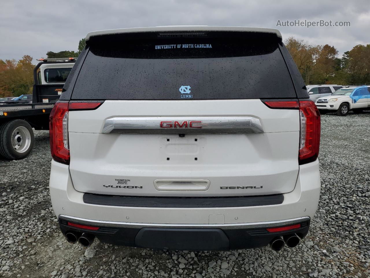 2021 Gmc Yukon Denali White vin: 1GKS2DKL2MR407440