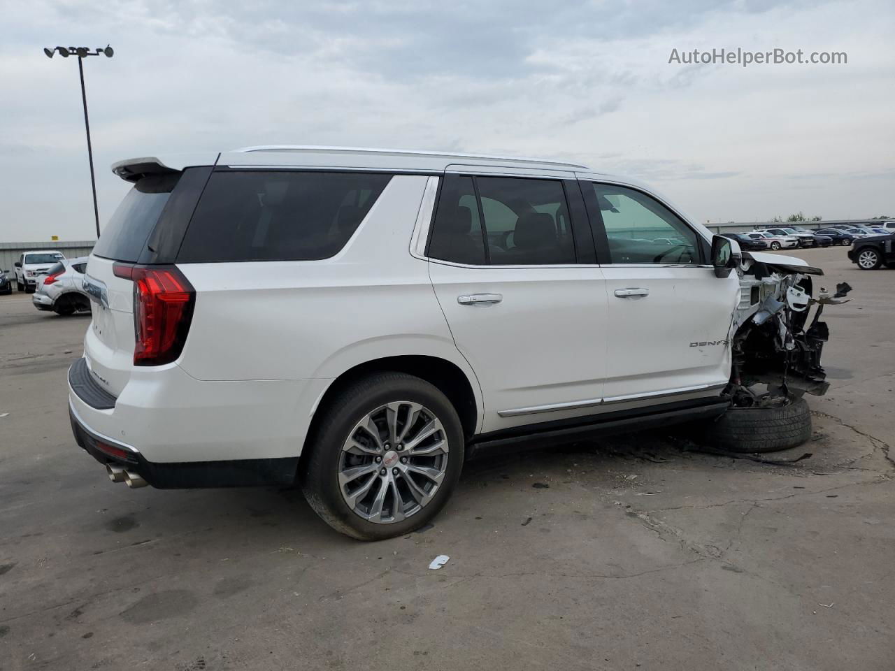 2021 Gmc Yukon Denali White vin: 1GKS2DKL3MR114596